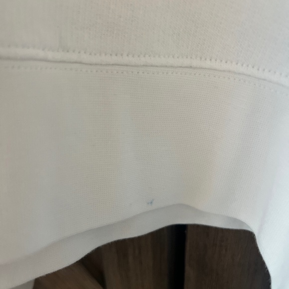 Vince French Terry Long Sleeve Crew Neck Sweatshirt White Size XXL - Picture 9 of 9